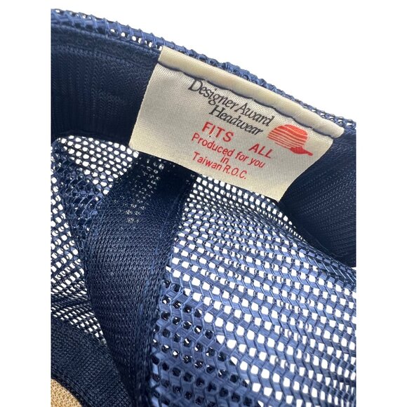 Vintage MS Southward Cruise Ship Hat Trucker Cap Navy Gold Embroidery NCL 1970s - Picture 4 of 6